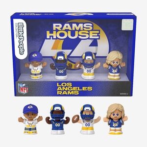 Little People Collector NFL Team Set of 4 Figurines Set Los Angeles Rams